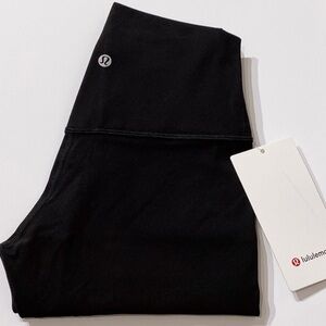 NWT 🍋  Lululemon 🍋 Align Black 25"  Size 8